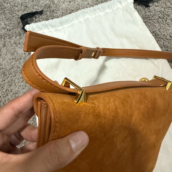 Dissh Brown and Gold Women's Bag - Picture 3 of 6